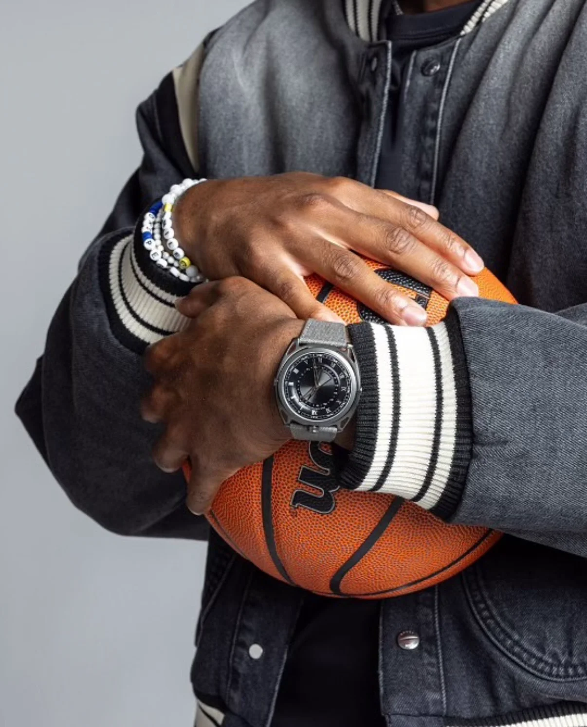 De Bethune × Tyrese Maxey — campaign, styling by Toni Lowe, photo 6 of 7